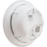 Ionization Smoke & Carbon Monoxide Combination Alarm, Battery Operated/Hardwired