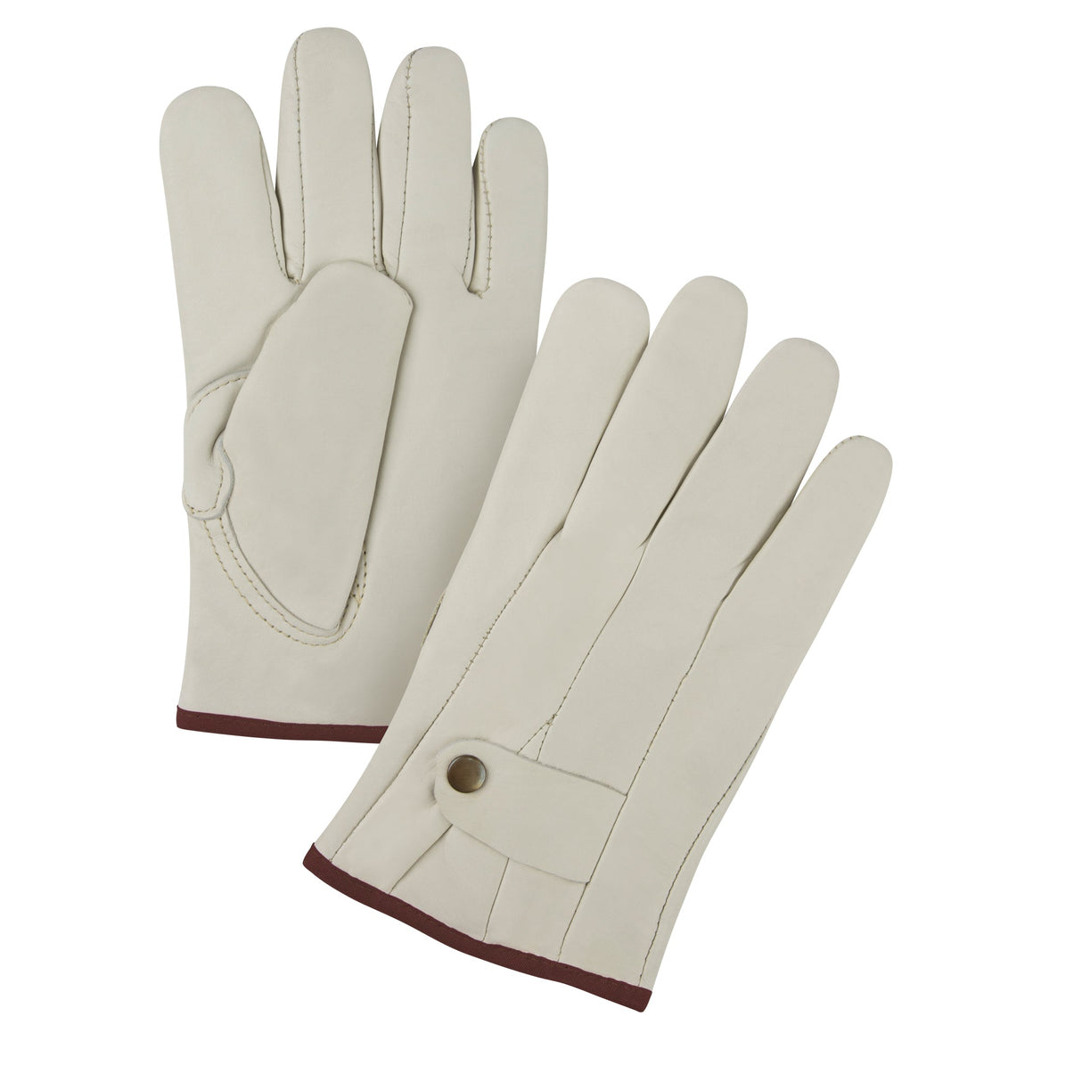 Premium Ropers Gloves, Large, Grain Cowhide Palm