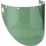 Dynamic™ Formed Faceshield, Polycarbonate, Green Tint