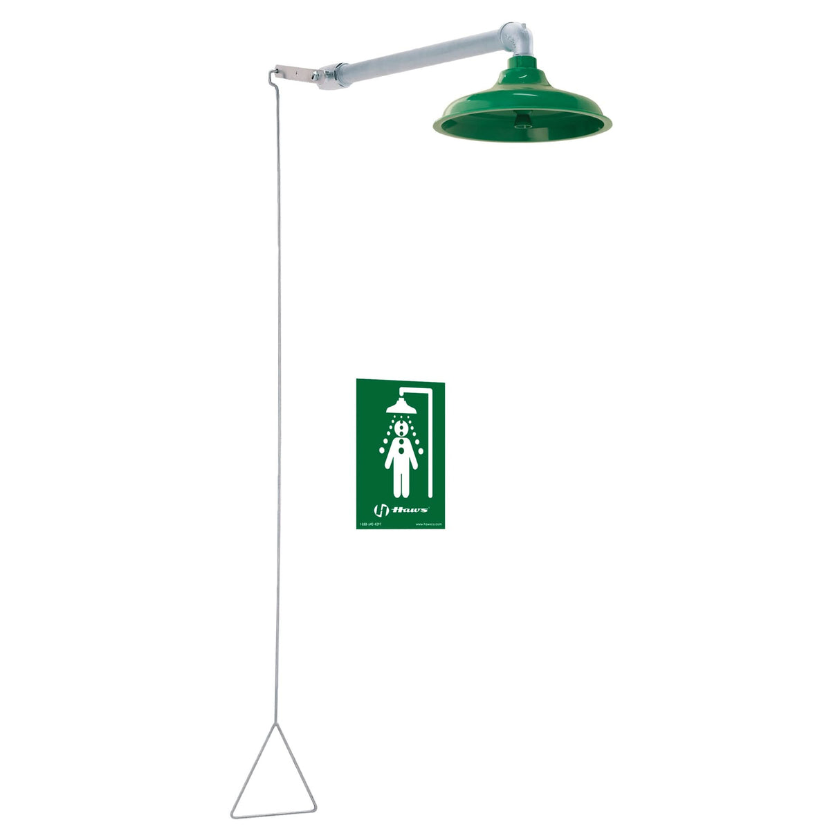 ADA Drench Shower, Wall-Mount