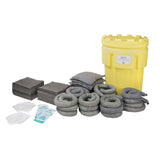 Premium Spill Kit, Universal, Salvage Drum, 95 US gal. Absorbancy