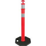 High-Visibility Delineator Post, 42" H, Orange
