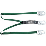 V-Series Lanyard, 6', Snap Hook Center, Snap Hook Leg Ends, Polyester