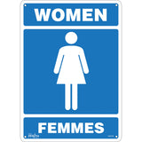 "Women - Femmes" Sign
