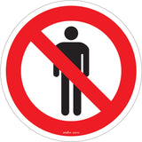 Do Not Enter CSA Standard Safety Sign