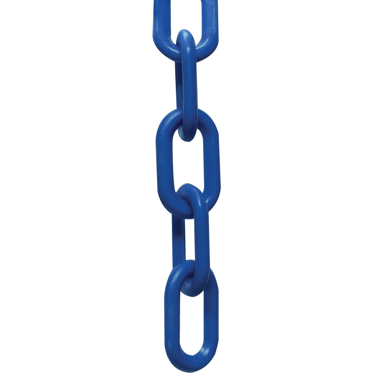 25' Plastic Chain Barrier, Blue