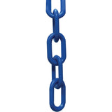 25' Plastic Chain Barrier, Blue