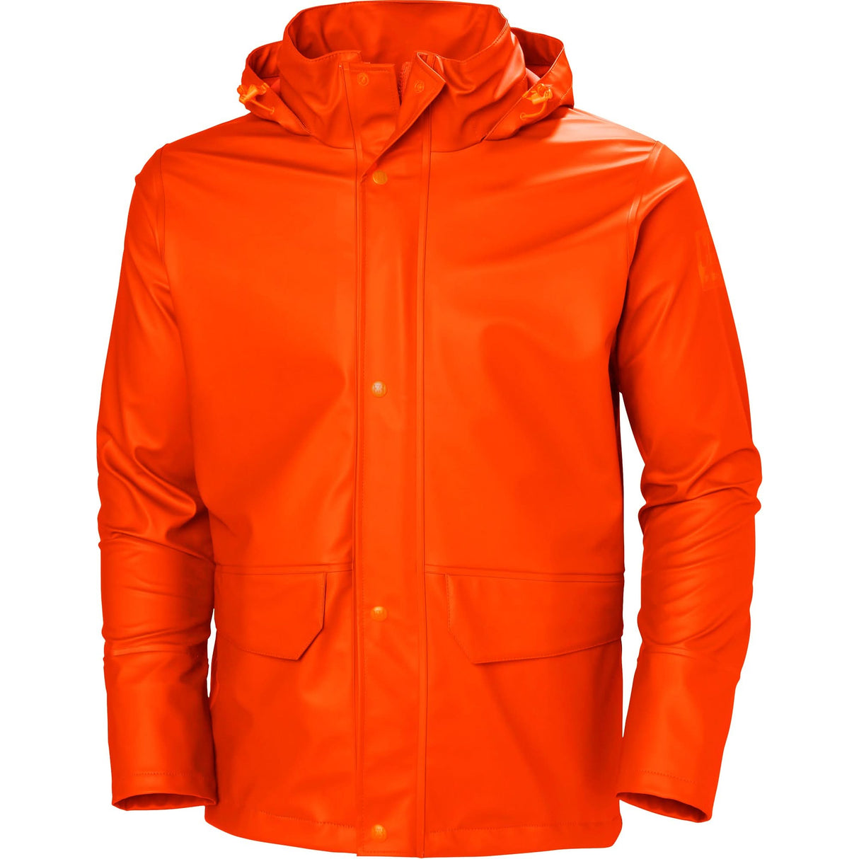 Gale Rain Jacket, Polyester/Polyurethane, 3X-Large, Orange