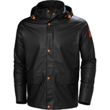 Gale Rain Jacket, Polyester/Polyurethane, Small, Black