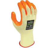 4568 Cut Resistant Gloves, Size Medium/7, 15 Gauge, Foam Nitrile Coated, Kevlar® Shell, ANSI/ISEA 105 Level 4