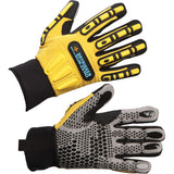 Dryrigger Sub Zero Gloves, X-Large, Suede Palm, Elastic Cuff