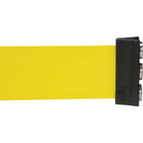 Magnetic Tape Cassette for Build-Your-Own Crowd Control Barrier, 12', Yellow Tape