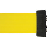 Magnetic Tape Cassette for Build-Your-Own Crowd Control Barrier, 7', Yellow Tape