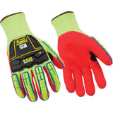085 Cut-Resistant Gloves, Size Large/10, 13 Gauge, Nitrile Coated, HPPE Shell, ASTM ANSI Level A6