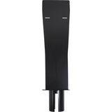 Dispenser Holder for Crowd Control Post, Black