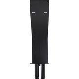 Dispenser Holder for Crowd Control Post, Black