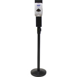 Dispenser Holder for Crowd Control Post, Black
