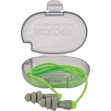 Alphas™ Reusable Earplugs, Corded/Uncorded, Bulk - Plastic Case, 27 dB NRR, One-Size