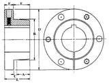 SH-5/8 QD Bushing, 5/8" Bore