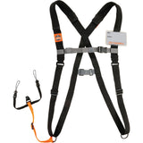 Squids 3138 Padded Barcode Scanner Harness & Lanyard for Mobile Computers, Fixed Length, Loop