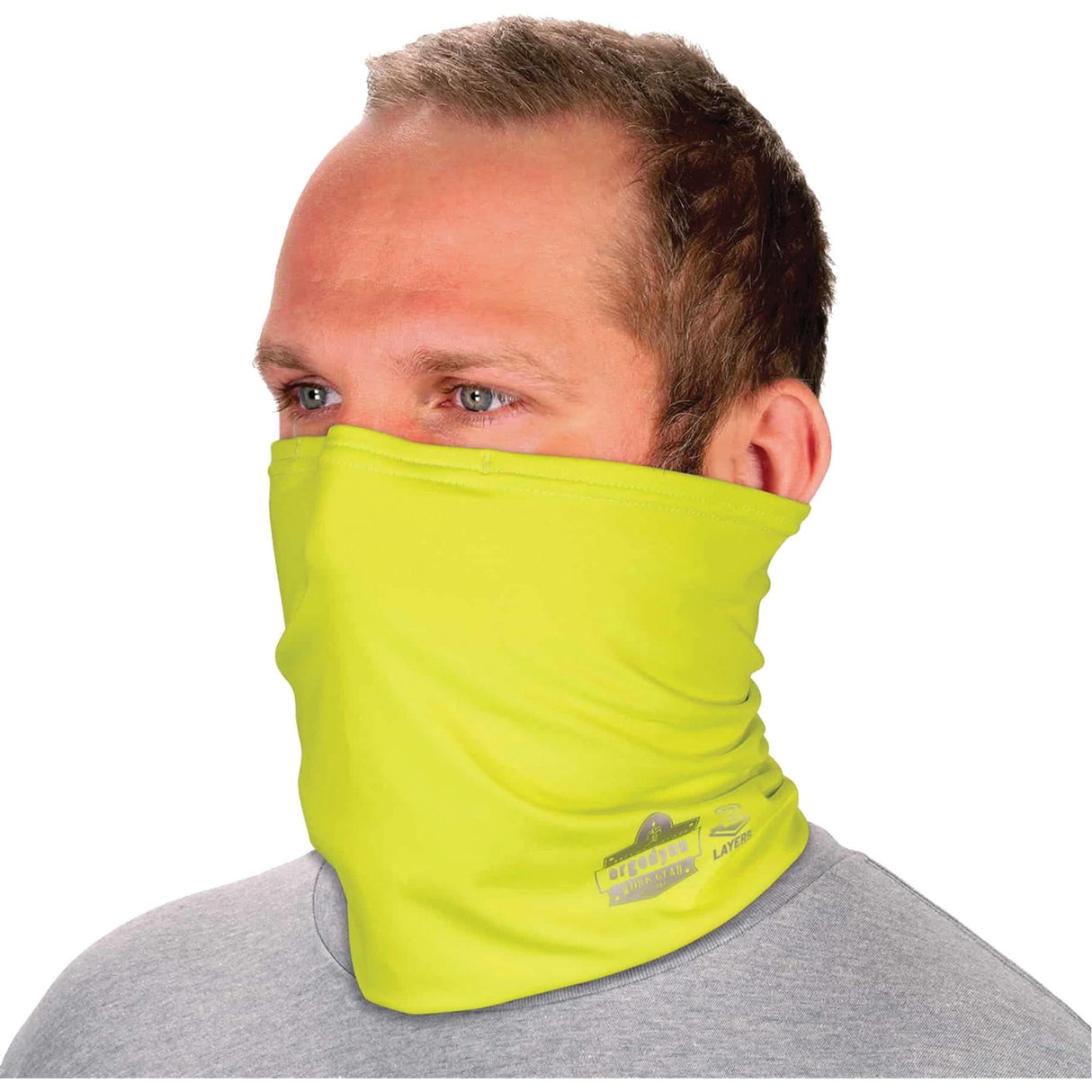 Chill-Its 6489 2-Layer Cooling Multi-Band, High Visibility Lime-Yellow