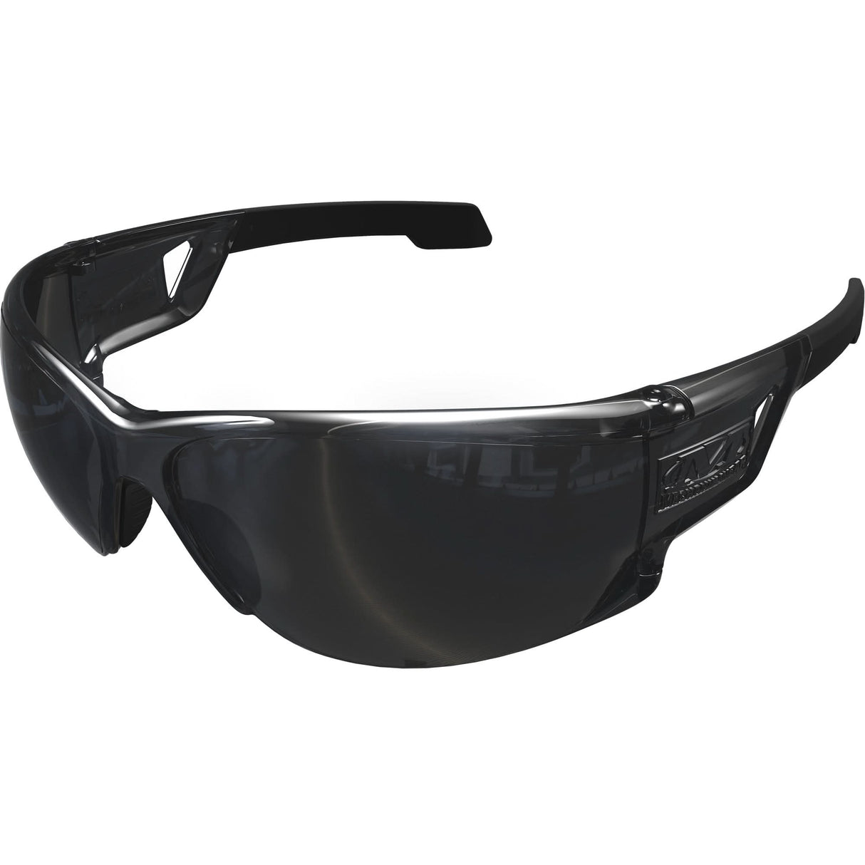 Type-N Safety Glasses, Smoke Lens, Anti-Fog/Anti-Scratch, ANSI Z87+