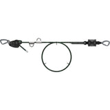 100' Rope Temporary Horizontal Lifeline, Kernmantle