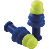 Reusable Tapered Earplugs, Uncorded, Bulk - Box, 27 dB NRR, One-Size