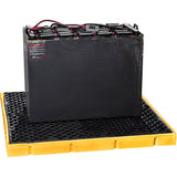 4-Drum Ultra-Spill Deck®, 35 US gal. Spill Capacity, 54.5" x 54.5" x 4.3"