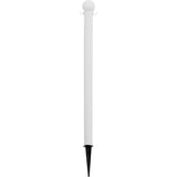 Ground Poles, White