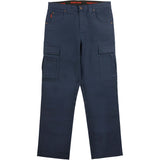 WP100 Work Pants, Cotton/Spandex, Navy Blue, Size 12, 30 Inseam