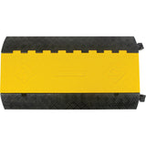 Polyurethane Cable Protector, 3 Channels, 35.43" L x 19.69" W x 3" H