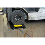 Polyurethane Cable Protector, 3 Channels, 35.43" L x 19.69" W x 3" H