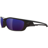 Kazbek XL Safety Glasses, Blue Mirror Lens, Anti-Scratch, ANSI Z87+/MCEPS GL-PD 10-12/Meets/Exceeds CSA Z94.3