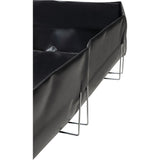 Wire Bracket Berm, 268 US gal. Capacity, 6' W x 8' L x 12" H, L-Bracket