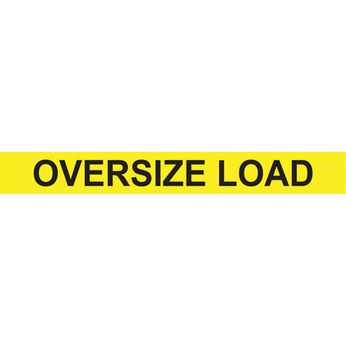 Oversize Load Heavy Haul Sign, Aluminum, 96" W x 12" H