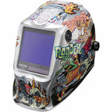 VIKING™ 3350 Hot Rodders™ Welding Helmet, 3.74" L x 3.34" W View Area, 5 - 13 Shade Range