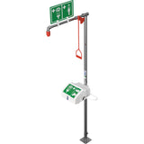 Combination Shower with Closed ABS Bowl & Bottom Inlet, Pedestal