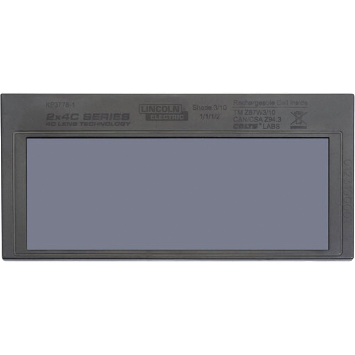 VIKING™ 2x4C® Series Auto Darkening Lens with Fixed Shade 10