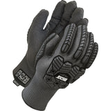 Deny® Lined Cut-Resistant Impact Gloves, 13, Microfibre Palm, Elastic Cuff