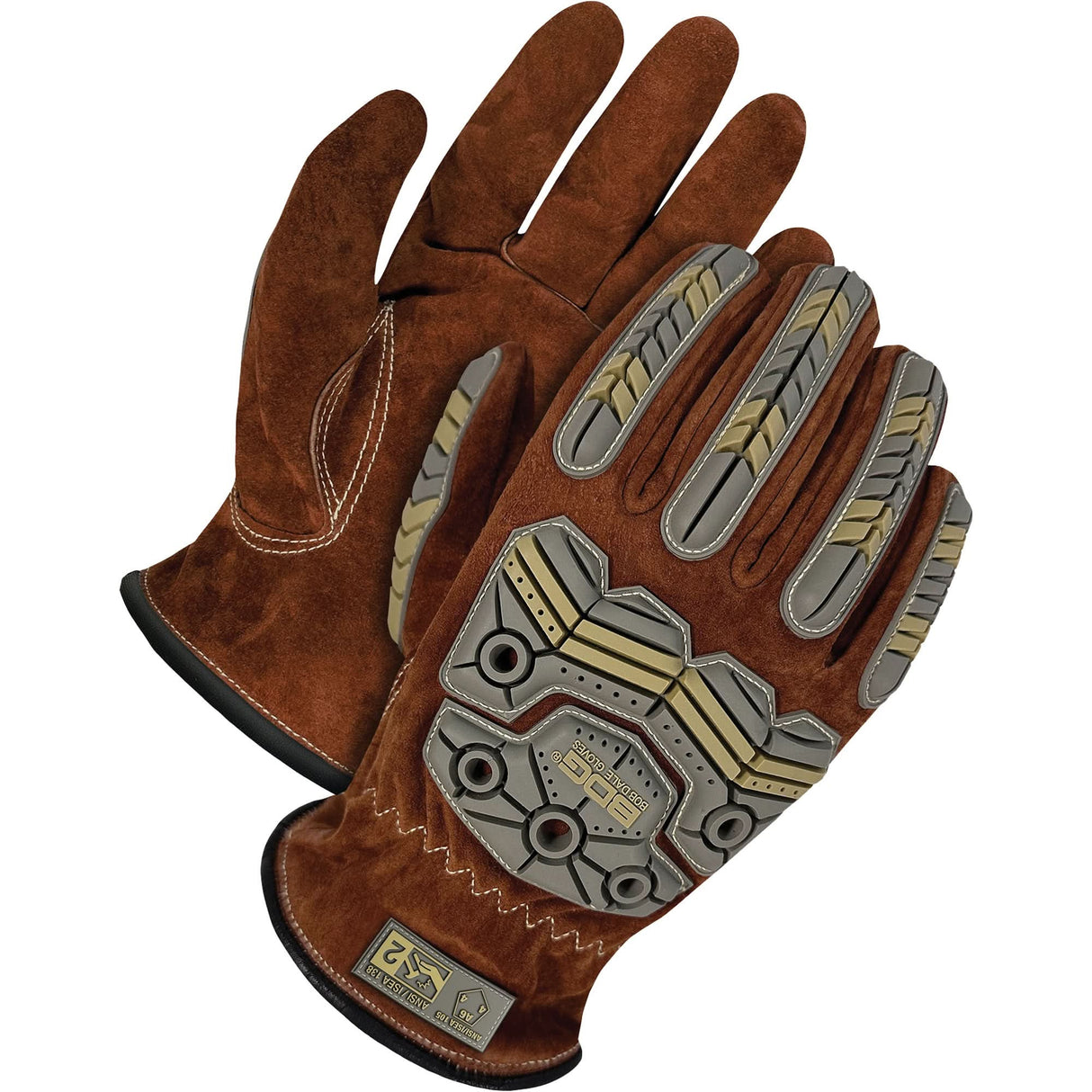 Classic Reverse Grain Driver Gloves, 2X-Large, Grain Pigskin Palm