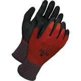 Deny® Lined Cut-Resistant Food Contact Gloves, Size 7, 18 Gauge, Foam Nitrile Coated, HPPE Shell, ASTM ANSI Level A6/EN 388 Level F
