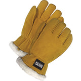 Driver's Gloves, X-Large, Split Deerskin Palm, Sherpa Inner Lining