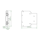 Side Mount NOARK® Auxiliary Contact 1NO+1NC & 09-95A | AXFA11