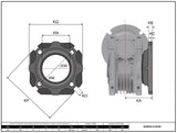 Size 50 Output Flange FA