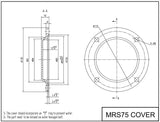 Size 75 304SS Safety Cover W/ Stainless Hardware