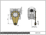 Size 75 Torque Arm Assembly