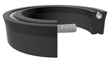 Spring Loaded Deep Polypak® Rod/Piston U-Seal 1.375" x 2.000" x 0.500" - AU/SS