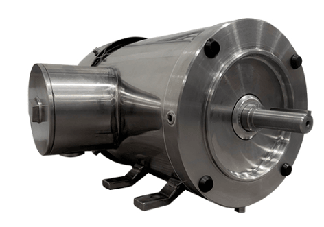 Max Motion MQS-124LFC | NEMA Motor 1/2HP, 1800RPM, 208-230/460V, Frame 56C, TEFC, Rigid Base