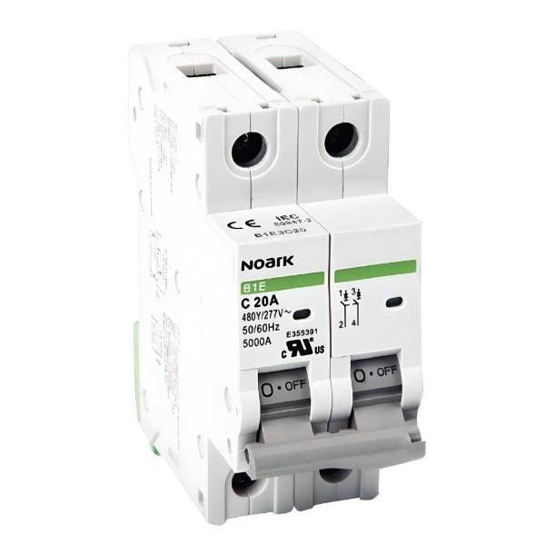 Supplementary Protector 15A, C Curve 480Vac 2P | B1E2C15
